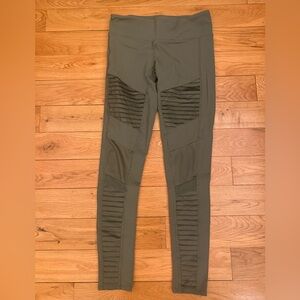 ALO Yoga Sage Green Moto Leggings